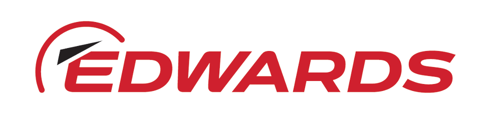 Edwards brand logo with its page link